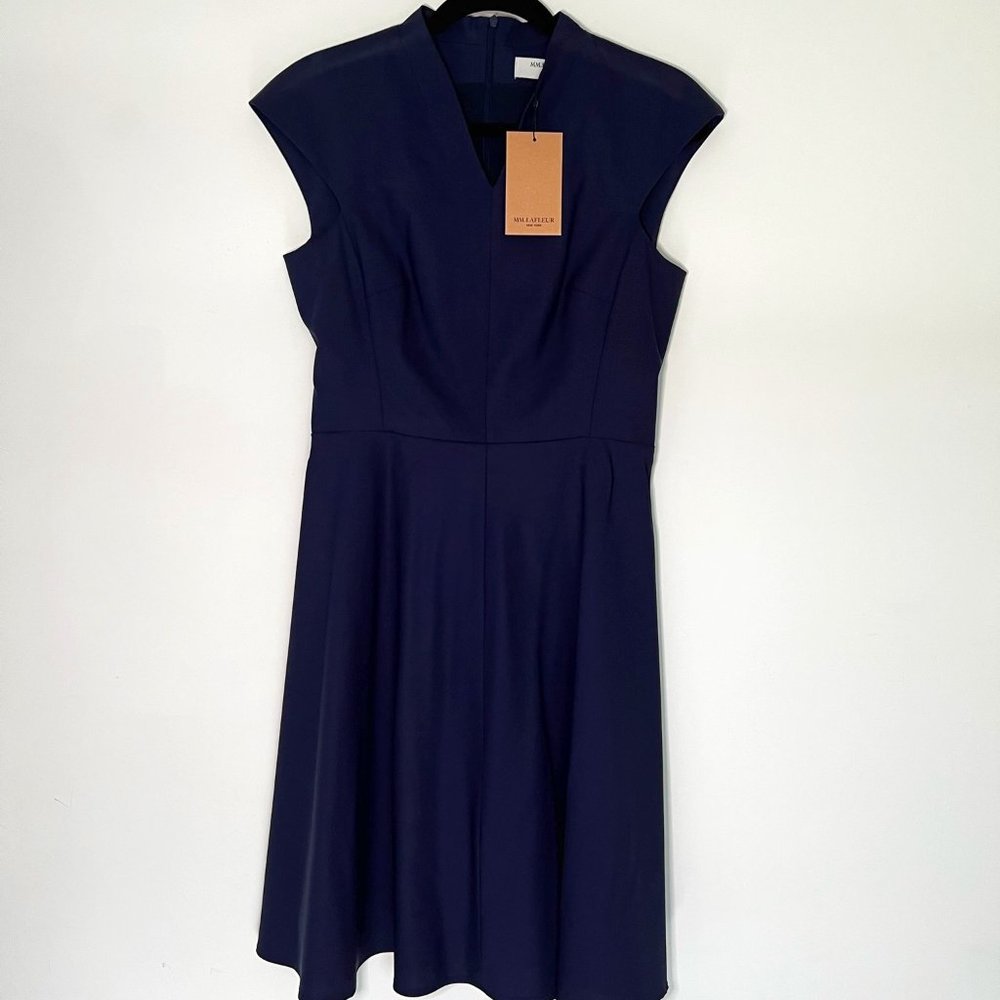 MM Lafleur Ruth Deep Indigo dress